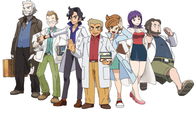 Literally every single Pokemon professor